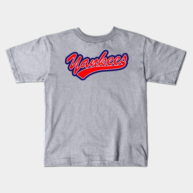 Yankees Kids T-Shirt by Semarmendem